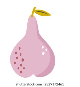 Cute Fruit Illustration Element Vector Icon