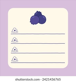 Cute fruit slice decoration vector art
