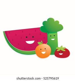 Cute Fruit & Veggies