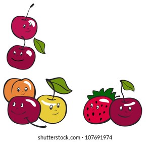 cute fruits