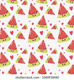 Cute fruits cartoons