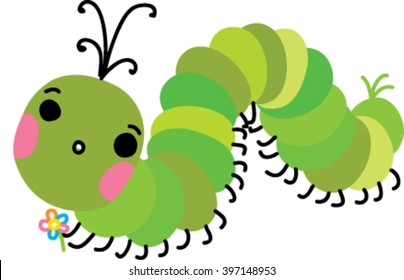 Caterpillar Child Images, Stock Photos & Vectors | Shutterstock