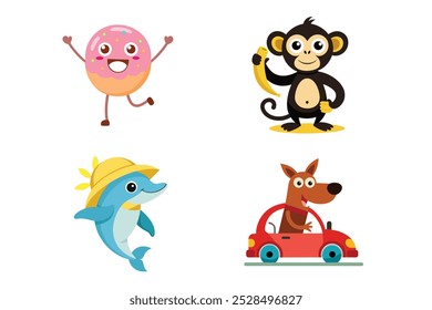 Cute and Funny Animal Cartoon Collection's