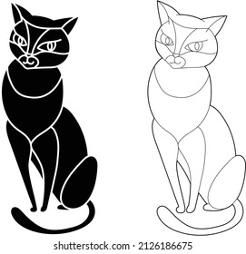 2 4 Zentangle Kitten Images Stock Photos Vectors Shutterstock