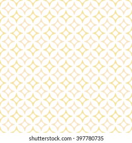 Cute funny background seamless pattern with many repeating stylized yellow diamond  stars on the white (transparent) fond. Vector illustration eps