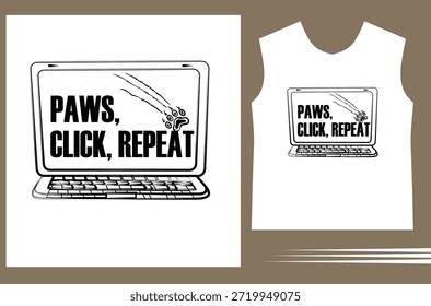 Camiseta de eslogan de gato divertido lindo
