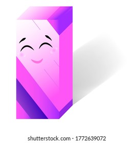 Cute funny character eraser (rubber)