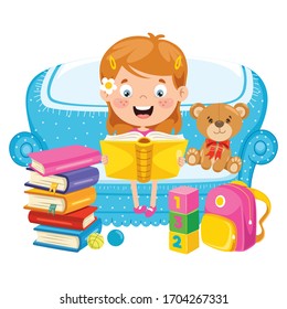 Divertido libro de lectura infantil