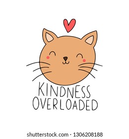 Cute funny clipart vector illustration. Can be used for children book, scrapbooking, stickers, other. Concept for children print.
