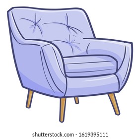 Cute and funny cool small purple modern sofa for your interior furniture