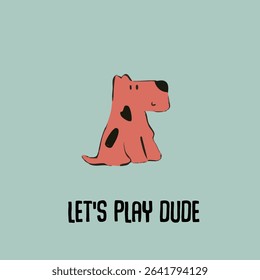 Cute and funny dogs vector set. Cartoon dog or puppy characters design collection with flat color in different poses, breed, retriever, husky. Set of funny pet animals isolated on white background