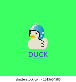 cute and funny duck logo
unique duck logo illustration