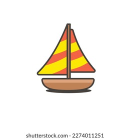 cute funny emoticon vector icon illustration