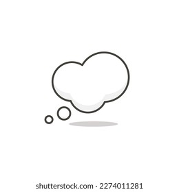 cute funny emoticon vector icon illustration