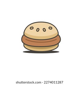 cute funny emoticon vector icon illustration