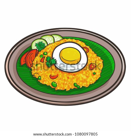 Cute and funny fried rice ora 