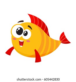 smiling fish clipart