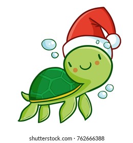 Turtle Christmas Images, Stock Photos & Vectors | Shutterstock