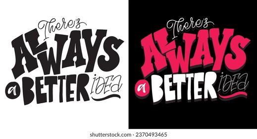 Cute funny hand drawn doodle lettering. T-shirt design, mug print.