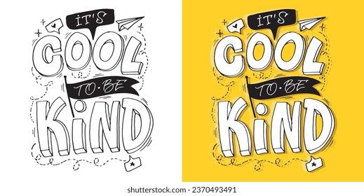 Cute funny hand drawn doodle lettering. T-shirt design, mug print.