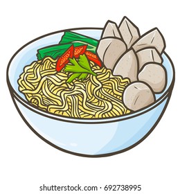 21 Gambar Kartun Makan  Bakso  Gambar Kartun Mu