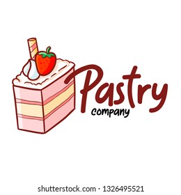 Cute and funny logo for pastry store or company