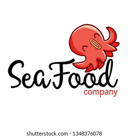 Cute and funny logo for Seafood company