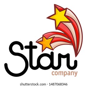 Cute and funny logo for star store or company