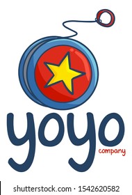 Cute and funny logo for Yoyo store or company