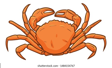 Orange Crab Images, Stock Photos & Vectors | Shutterstock