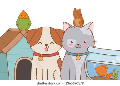 cute funny pets cartoon