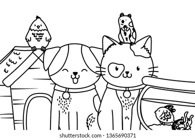 cute funny pets cartoon