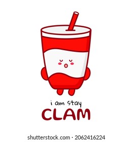 Cute funny soda currency character. Vector hand drawn cartoon mascot character illustration icon. Isolated on white background. drink character concept