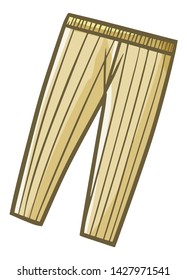 Cute and funny stylish light brown trousers for male