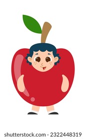 Cute funny vegetable character illustration. Vector hand drawn cartoon kawaii character illustration icon. Isolated on white background. Beet vegetable character concept