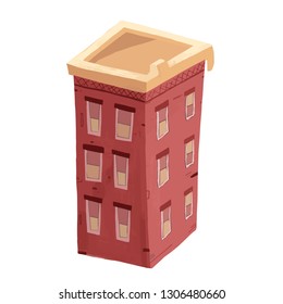 Cute and funny vintage building
