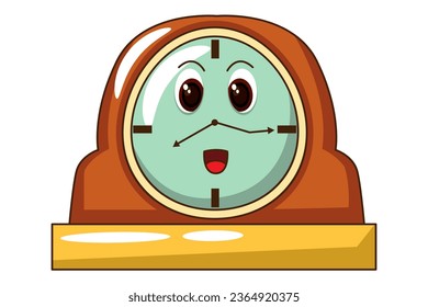 Cute Furniture Design Character Illustration