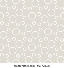 cute geometric bubbles graphic print vector pattern
