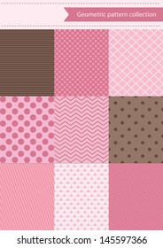 cute geometric pattern design. vector illustration