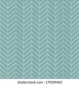 cute geometric seamless pattern with fabric texture effect in faded blue
