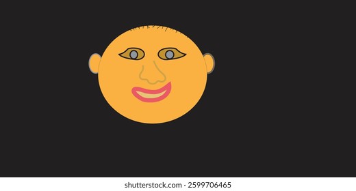 Cute Geometric Shape Mascot Character. Silly and Funny Expression for School Learning Figure