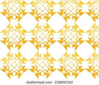 Cute geometrical textile pattern design and modern stylish wallpaper