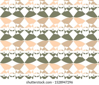 Cute geometrical textile pattern design and modern stylish wallpaper