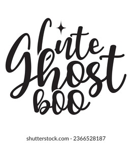  Cute Ghost Boo  t-shirt design, vector file  