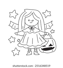 Cute Ghost Halloween slogan retro design t-shirt design.