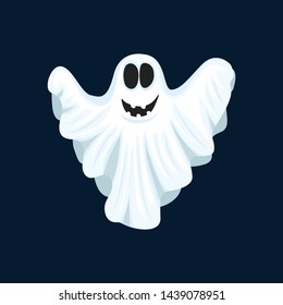 Cute ghost isolated. Vector Halloween concept. Ghost icons isolated