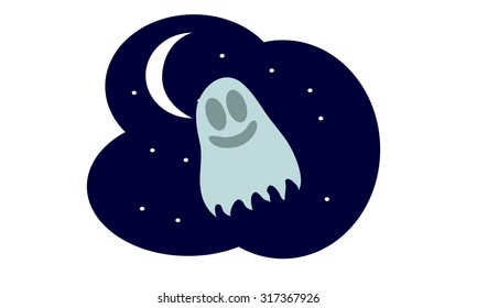 Cute ghost night