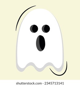 Vector de fantasma. Perfecto para Halloween