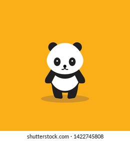 Cute Giant Panda Vector illustration