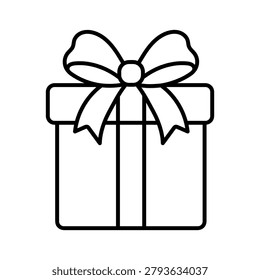 Cute Gift Box Coloring